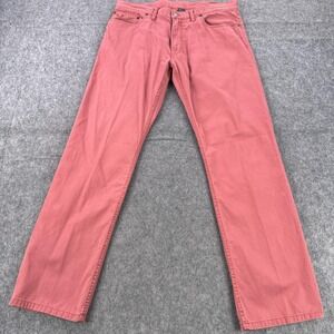 Polo Ralph Lauren Pants Mens 36x32 Pink Straight Leg Cotton Twill Casual
